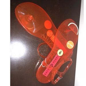 Katy Perry watermelon sandals sz 9